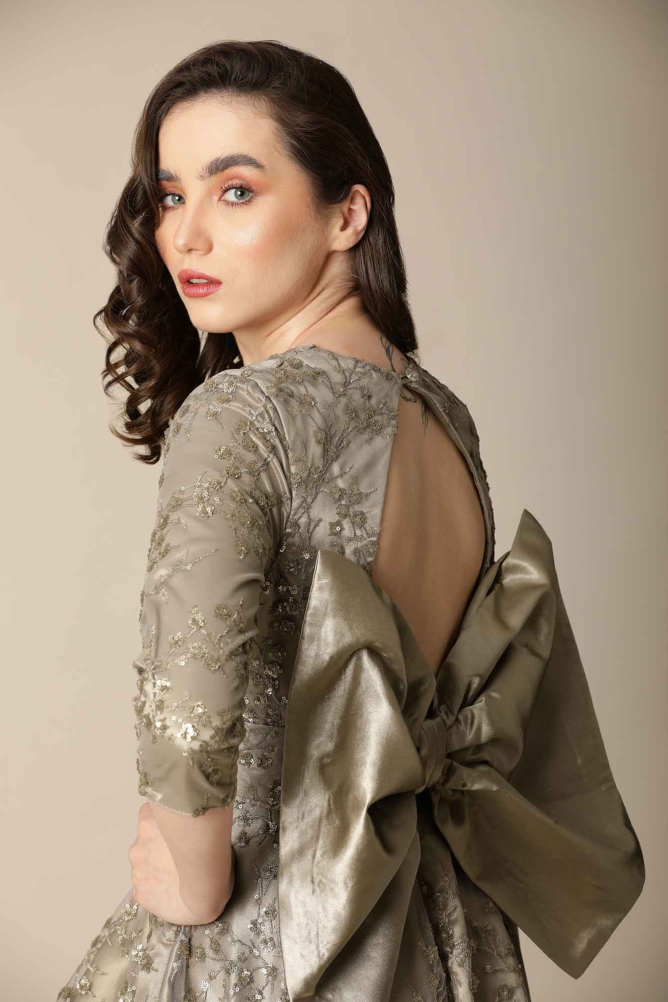 JANE- Sequin Gown – PAMEEN